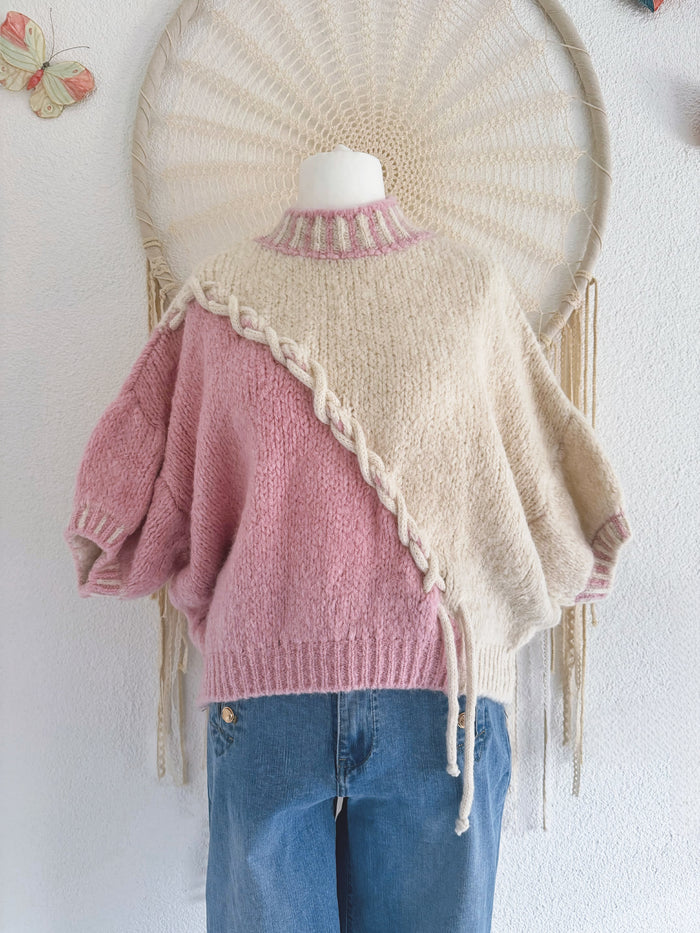 STRICKSHIRT - IN ROSA - ONE SIZE