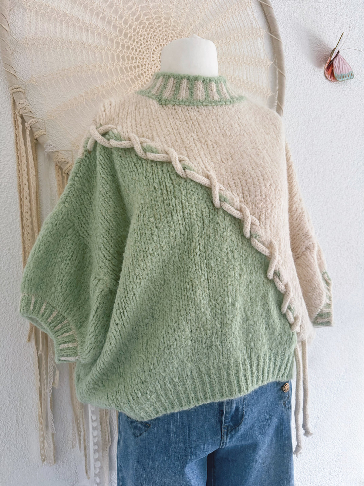 STRICKSHIRT - IN MINT - ONE SIZE