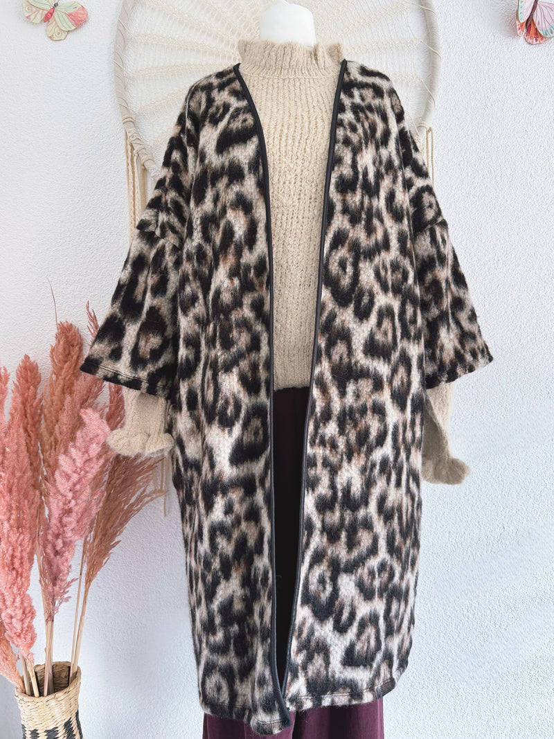 OVERSIZED LEOCARDIGAN - ONE SIZE -