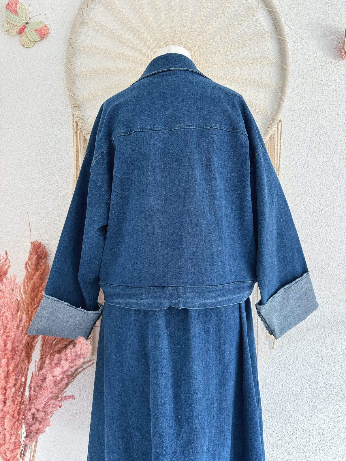 OVERSIZED JEANSJACKE - ONE SIZE -