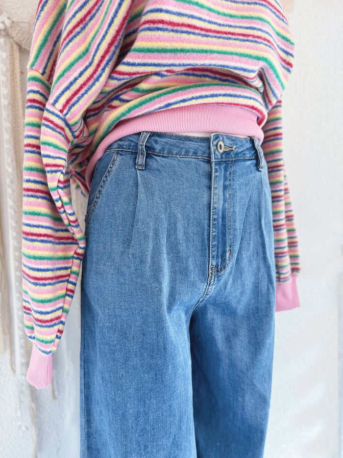 WIDE LEG JEANS - VERSCH. GRÖßEN