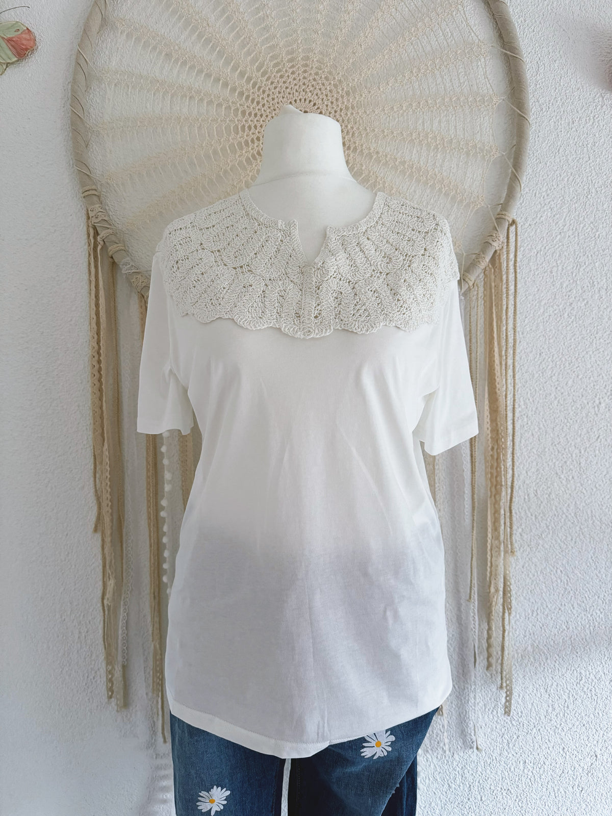 T-SHIRT - CROCHET - ONE SIZE