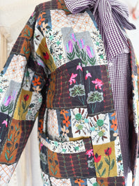 JACKE MIT PATCHWORKMUSTER - VERSCH. GRÖßEN