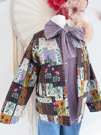 JACKE MIT PATCHWORKMUSTER - VERSCH. GRÖßEN