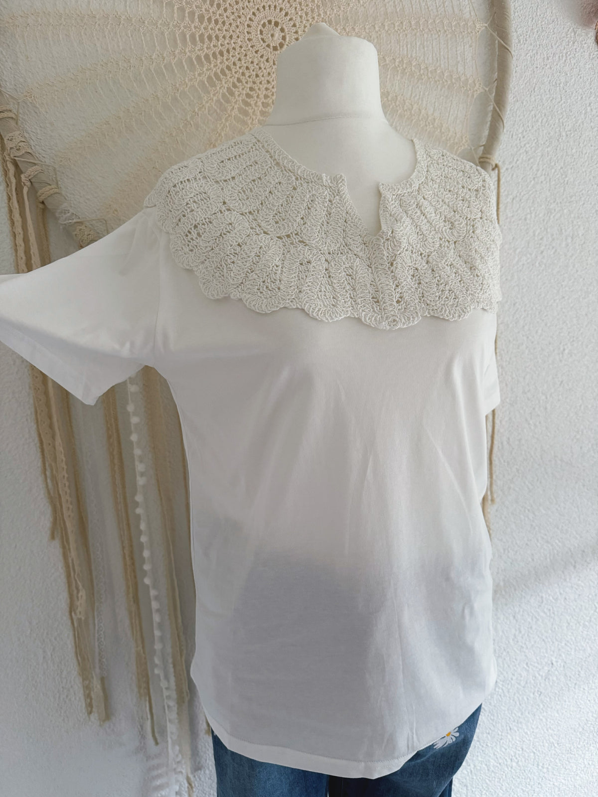 T-SHIRT - CROCHET - ONE SIZE