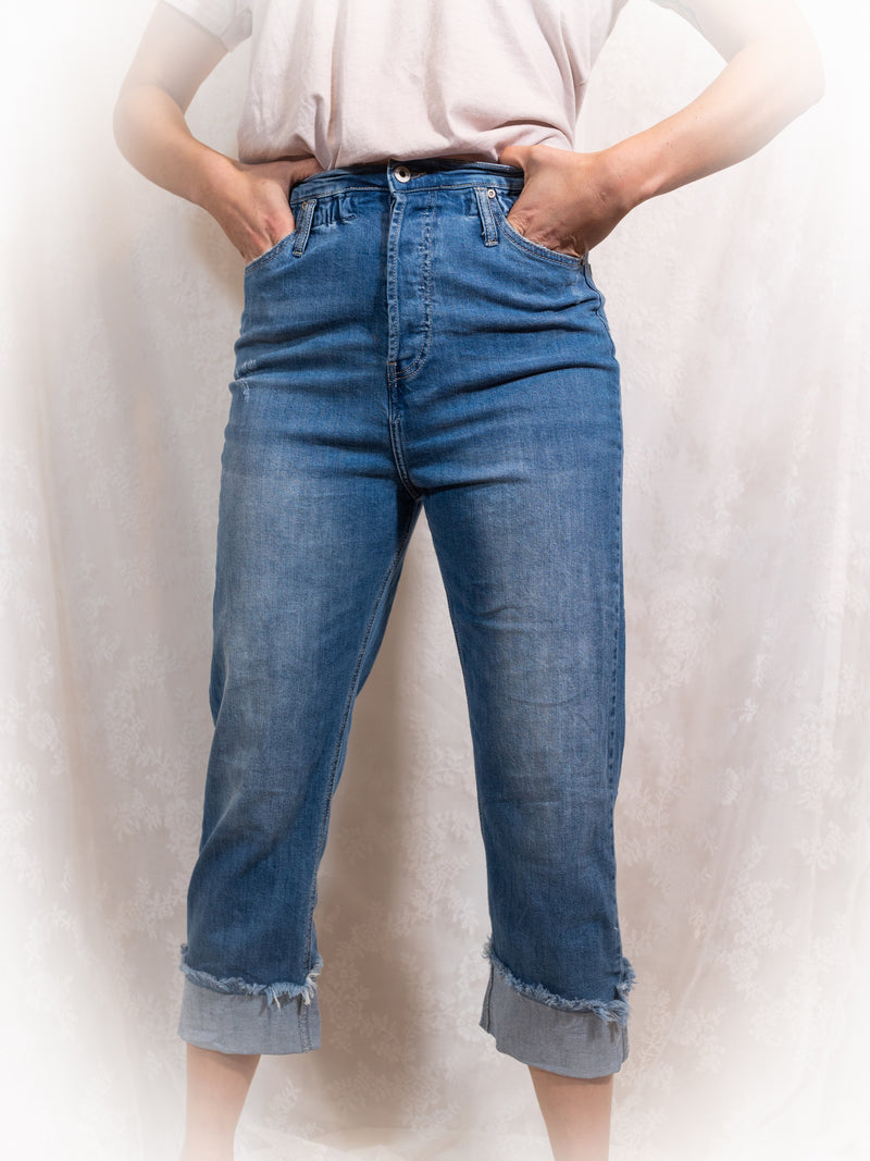 JEANS MIT GUMMIBUND  - VERSCH. GRÖßEN